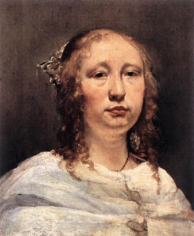 BRAY, Jan de Portrait of a Young Woman dg Sweden oil painting art